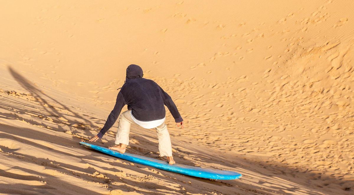 sand boarding
